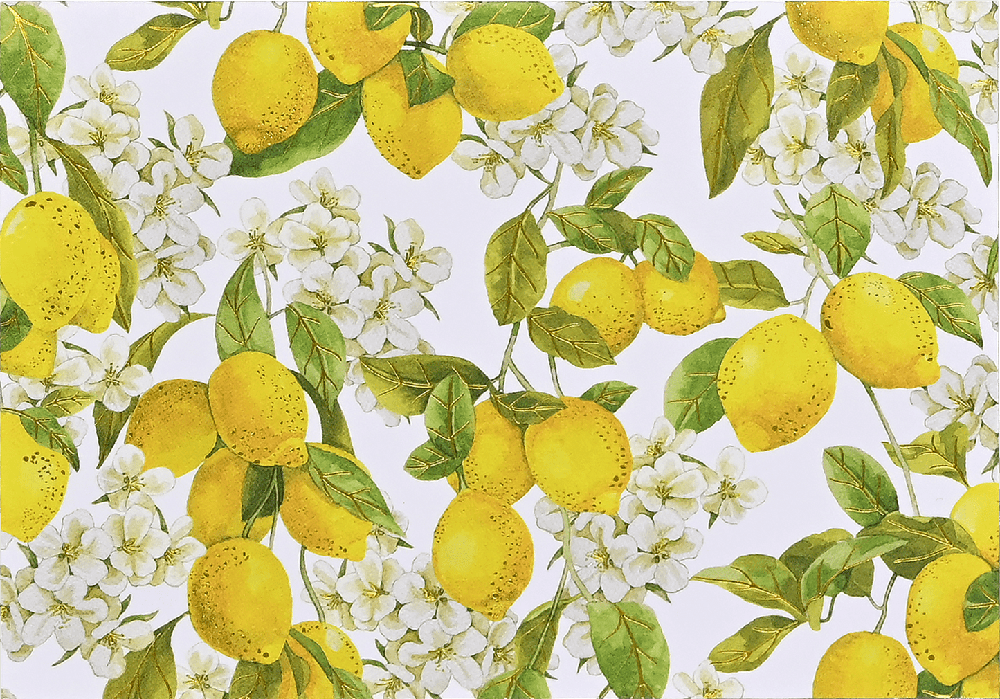 Amalfi Lemons Note Cards - The Regal Find