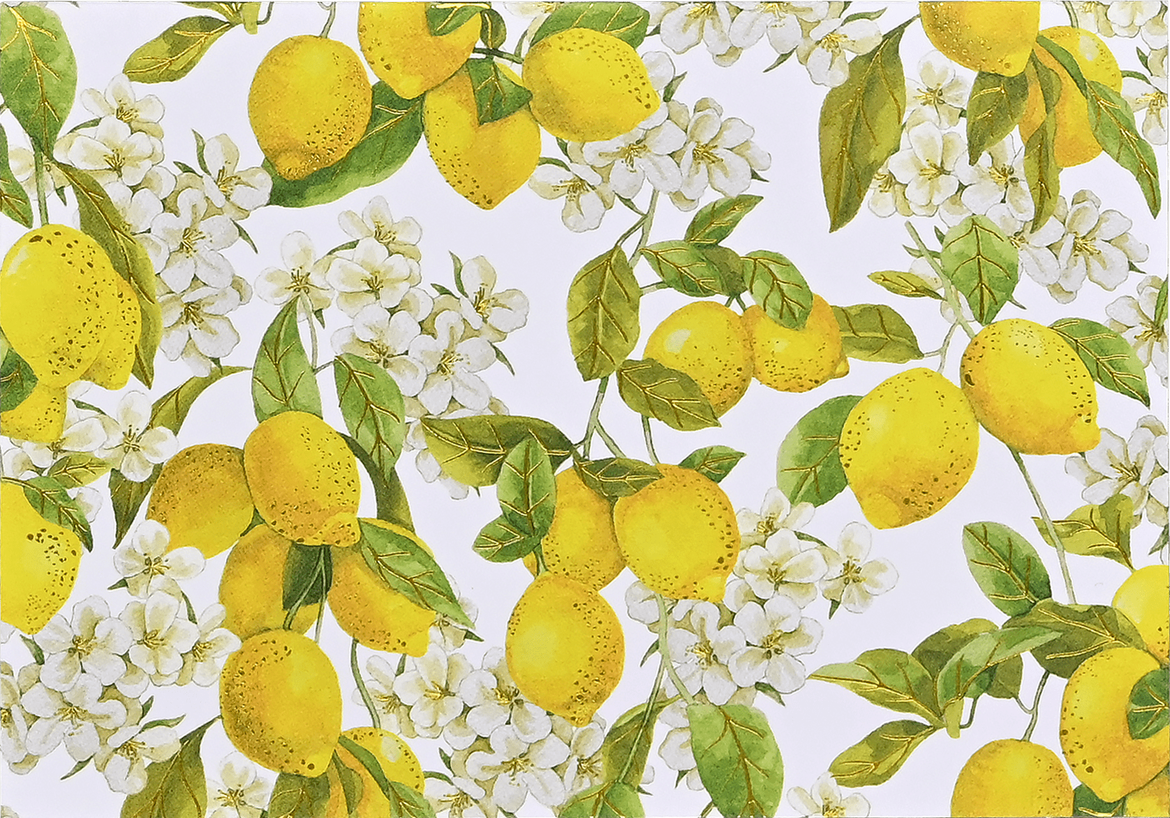 Amalfi Lemons Note Cards - The Regal Find