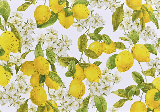Amalfi Lemons Note Cards - The Regal Find