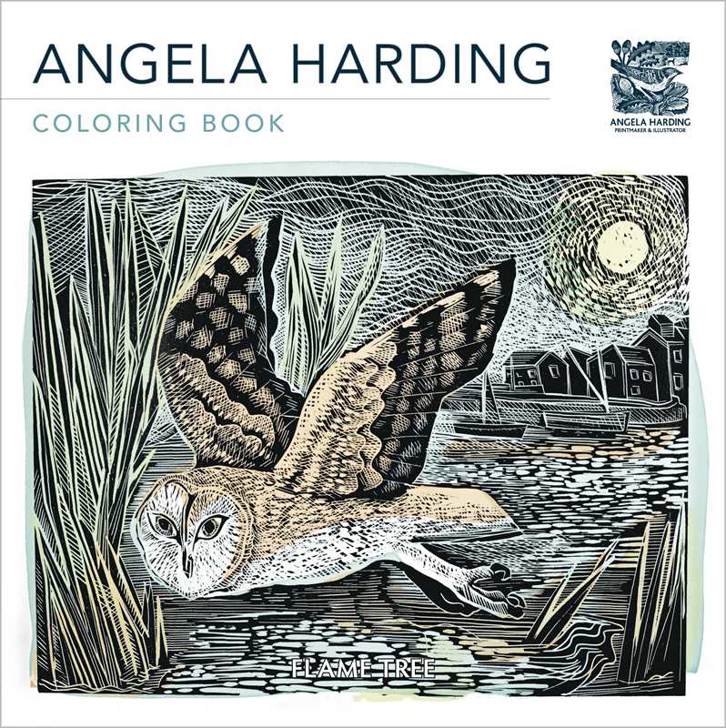 Angela Harding Coloring Book by: Paperback; 96 pages / English - The Regal Find