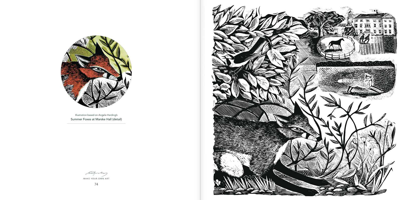 Angela Harding Coloring Book by: Paperback; 96 pages / English - The Regal Find