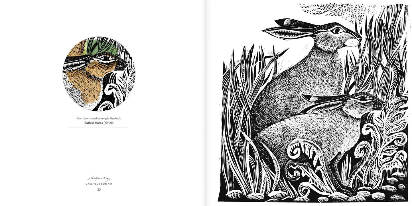 Angela Harding Coloring Book by: Paperback; 96 pages / English - The Regal Find