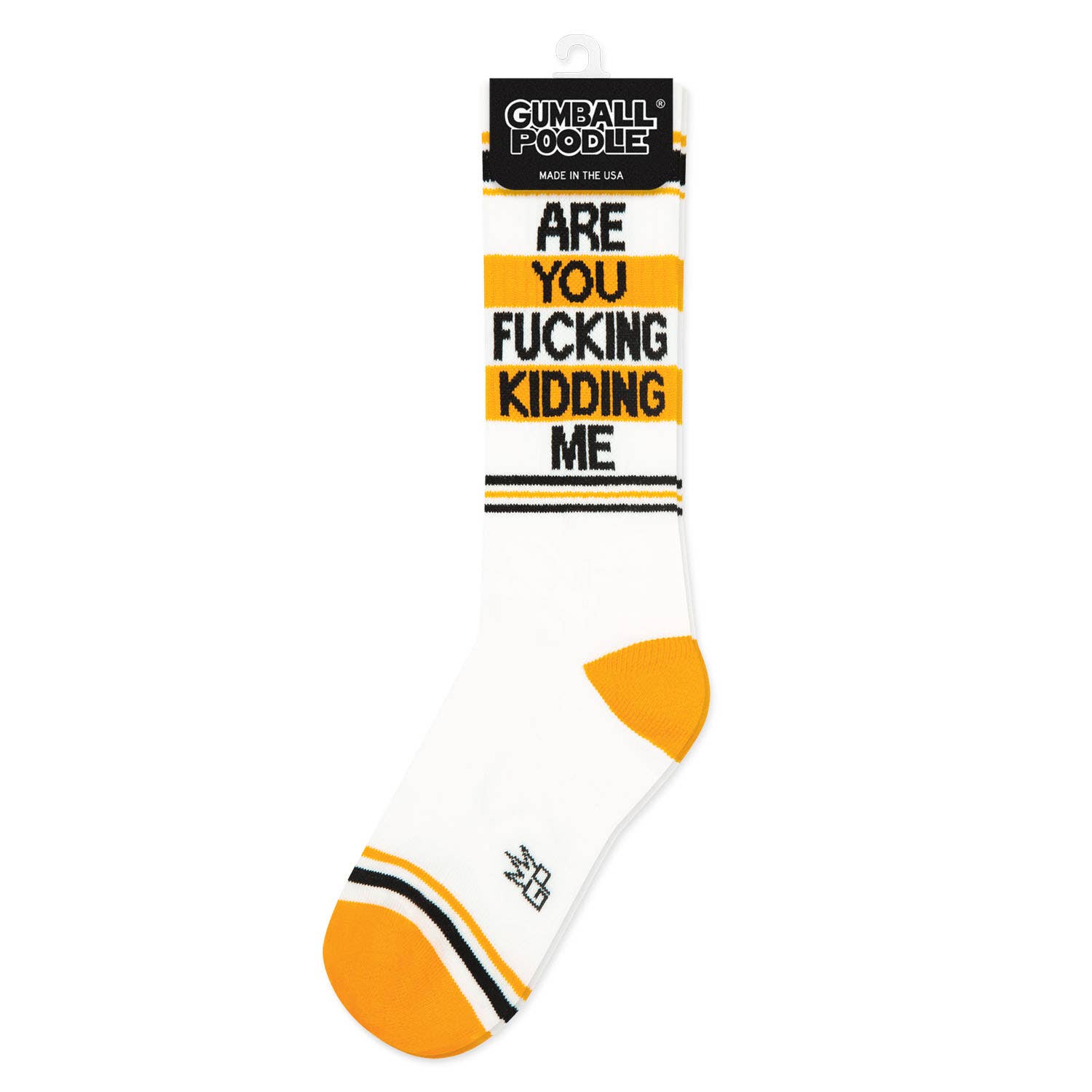 Are You Fucking Kidding Me Gym Crew Socks - The Regal Find