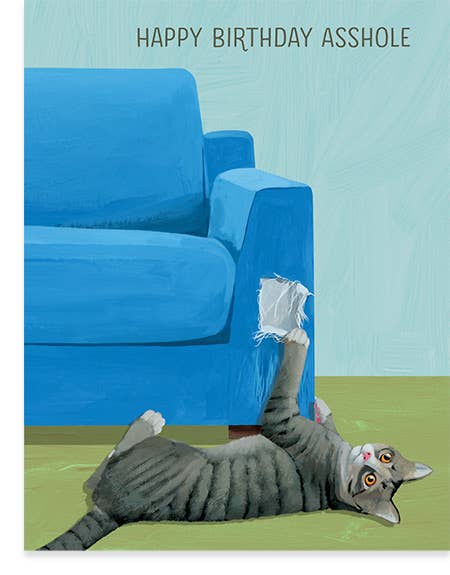 Asshole Cat Birthday - The Regal Find