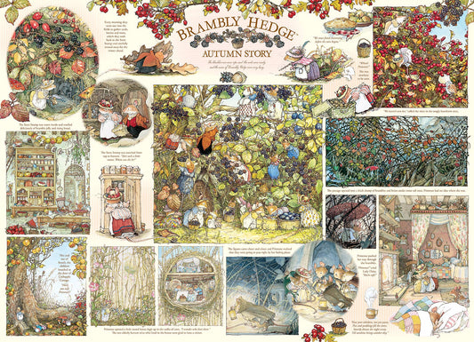 Brambly Hedge Autumn Story 1000pc puzzle