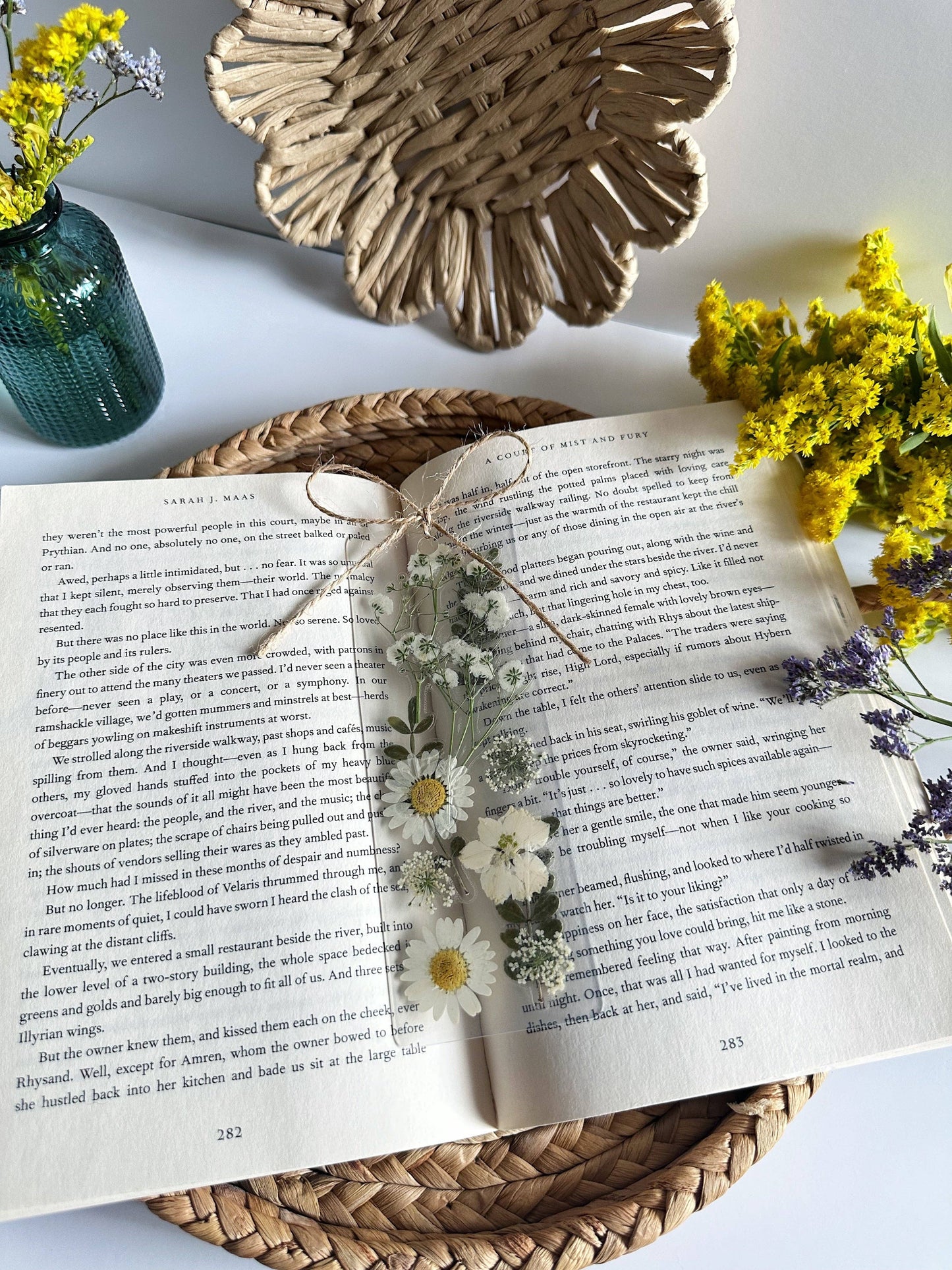 Cottage Meadows Bookmark