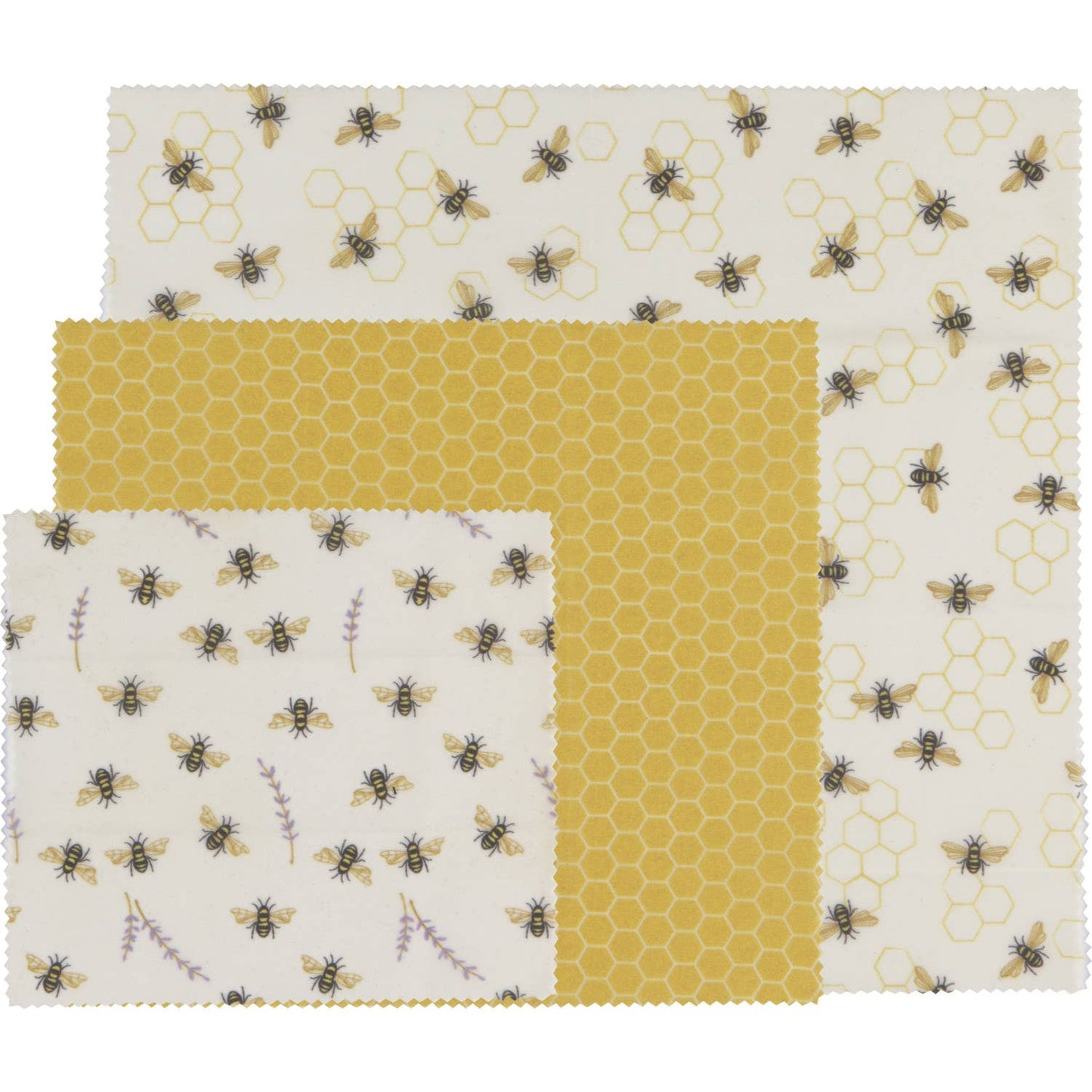 Bees Beeswax Wrap Set of 3 - The Regal Find