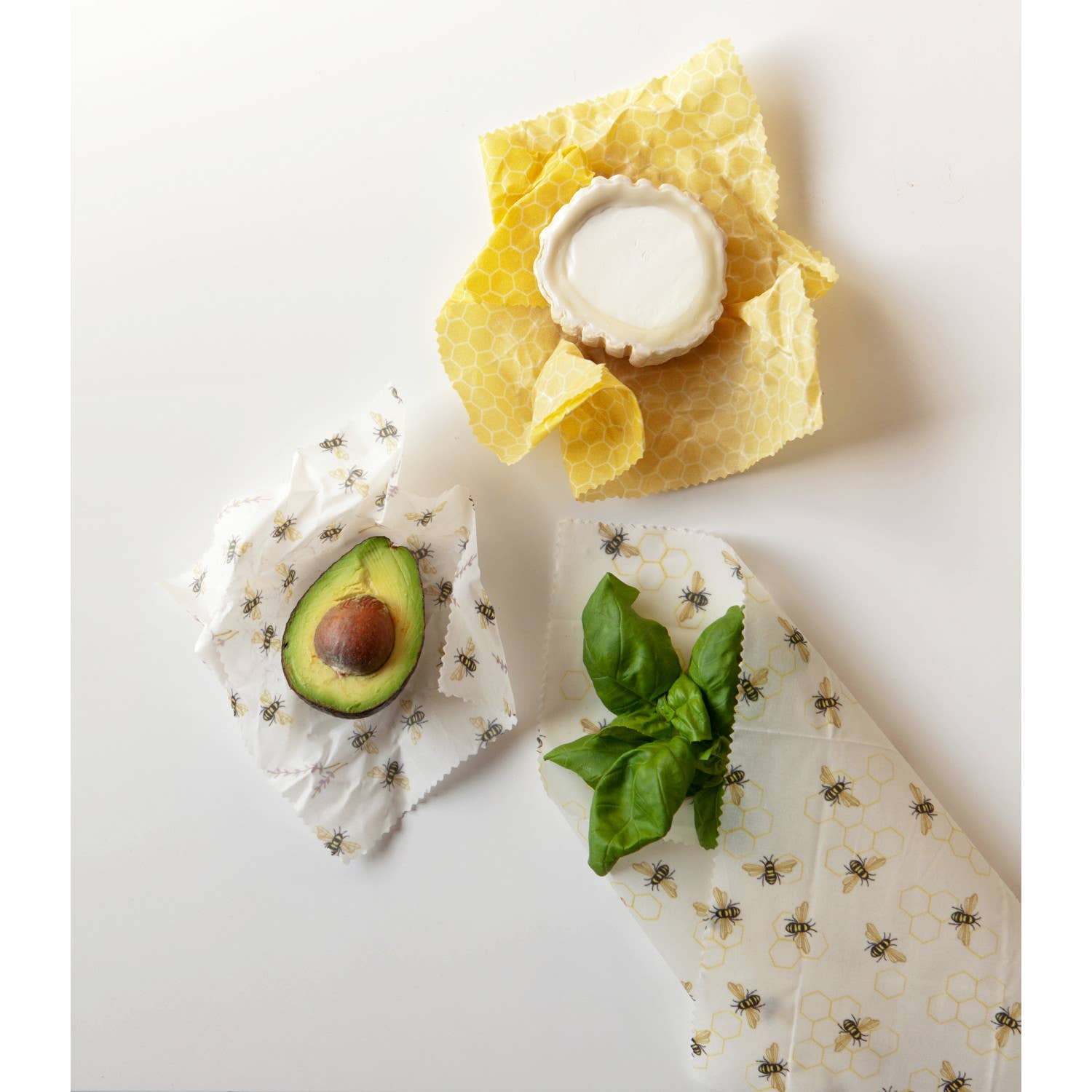 Bees Beeswax Wrap Set of 3 - The Regal Find