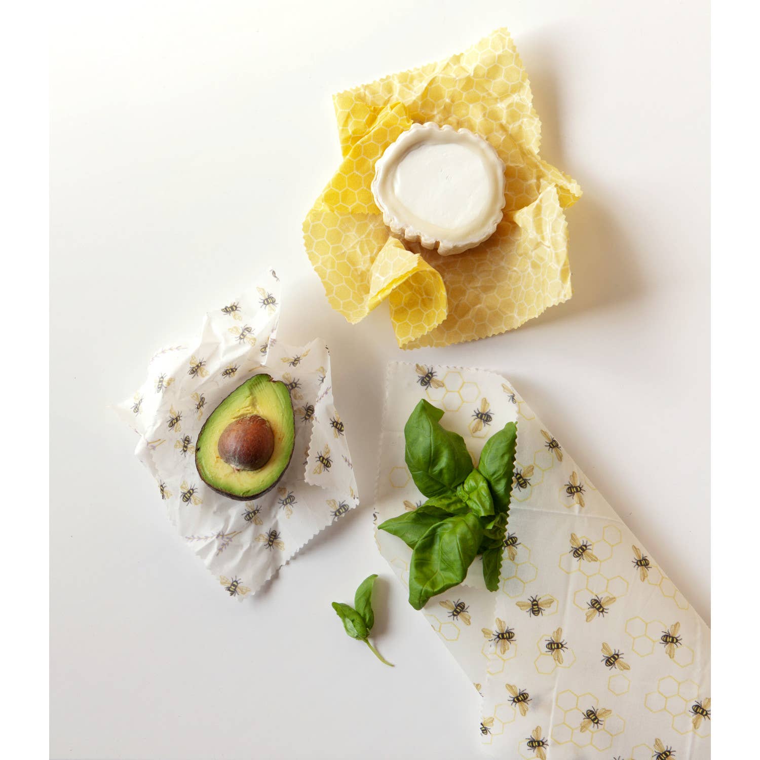 Bees Beeswax Wrap Set of 3 - The Regal Find