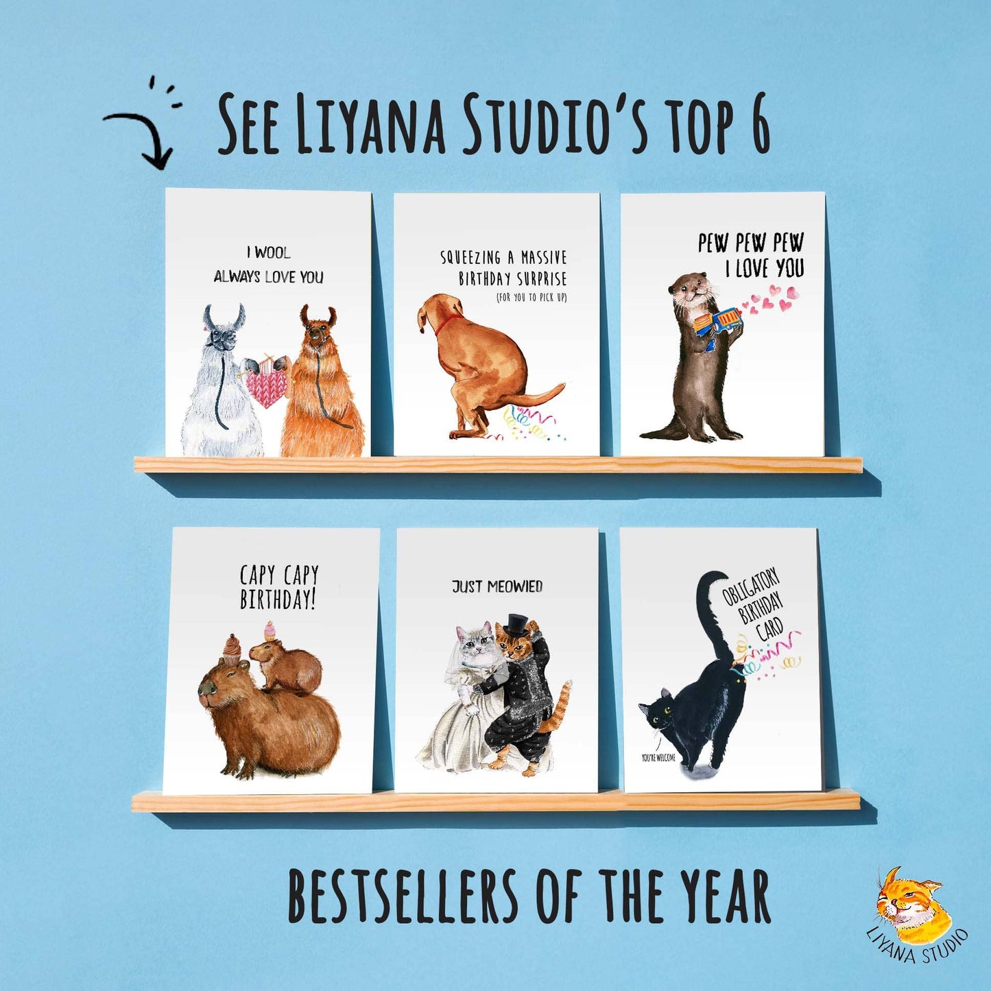 Best Dog Person - Funny Thank You Card - The Regal Find