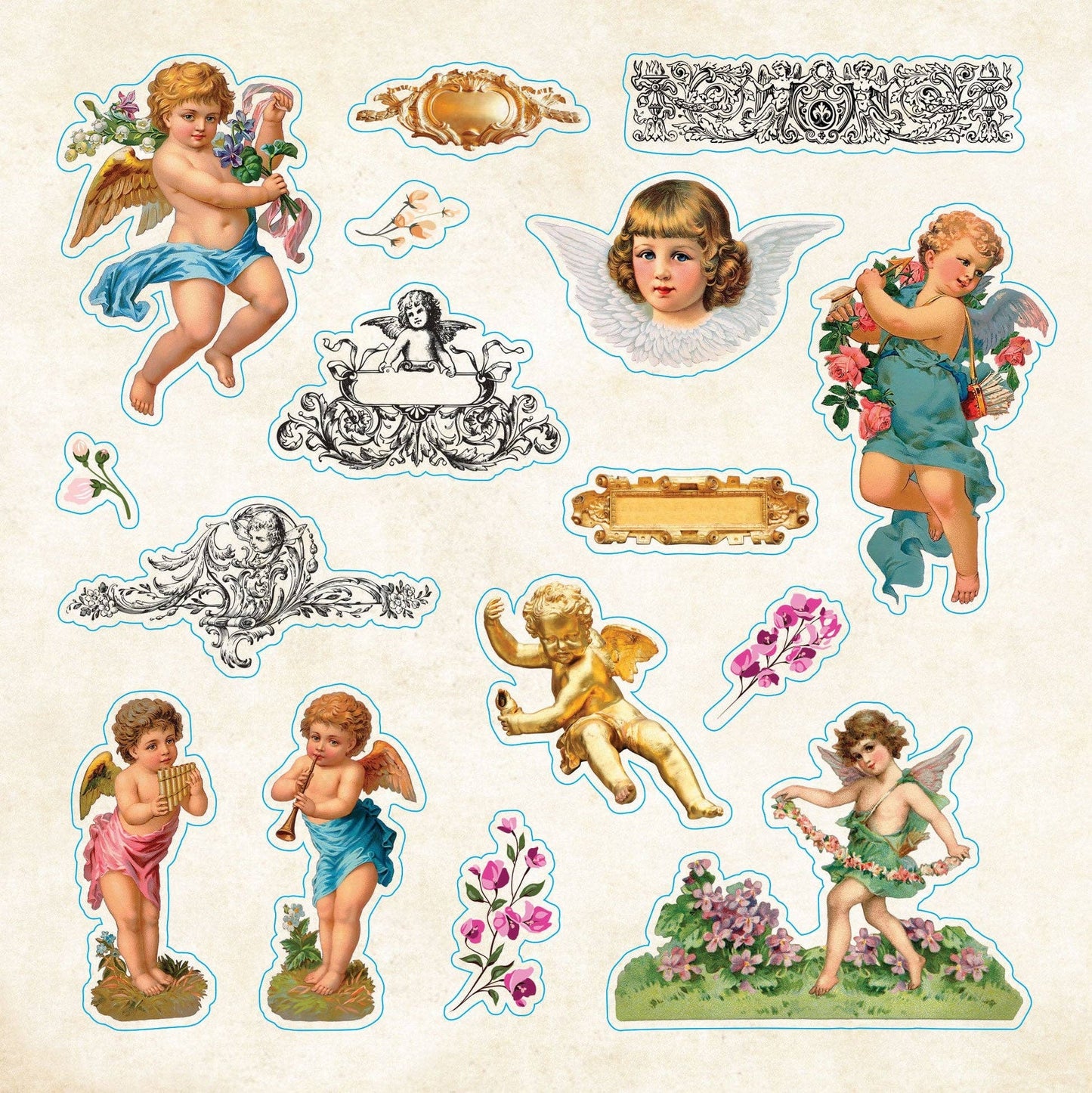 Bibliophilia Ephemera Sticker Book - The Regal Find