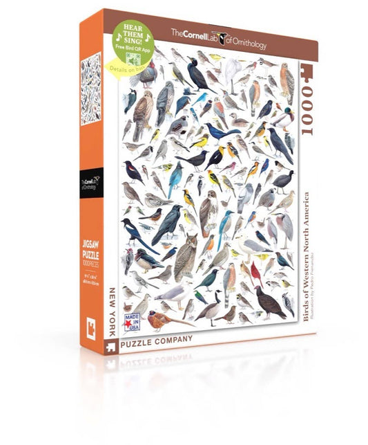 Birds of Western North America - 1000 Piece Jigsaw Puzzle - The Regal Find