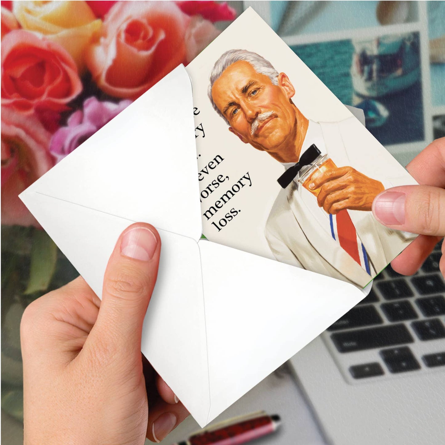 Birthday Card - May Cause Memory Loss - The Regal Find