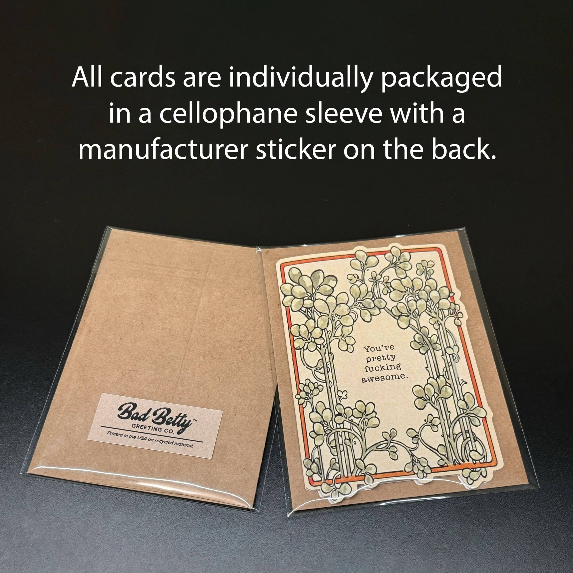 Bitch Better Have My Cookies - Funny Santa Greeting Card - The Regal Find