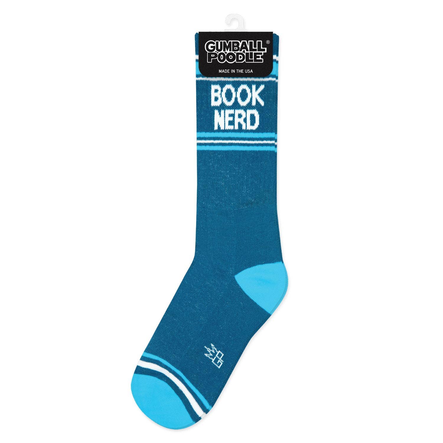 Book Nerd Gym Crew Socks - The Regal Find