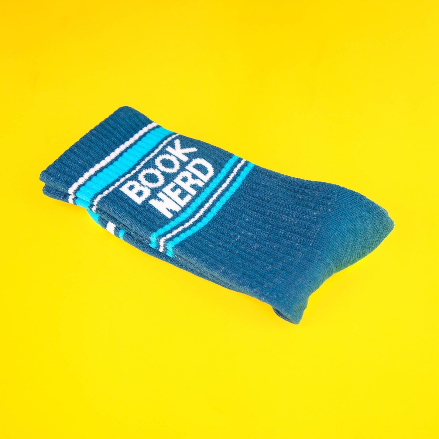 Book Nerd Gym Crew Socks - The Regal Find
