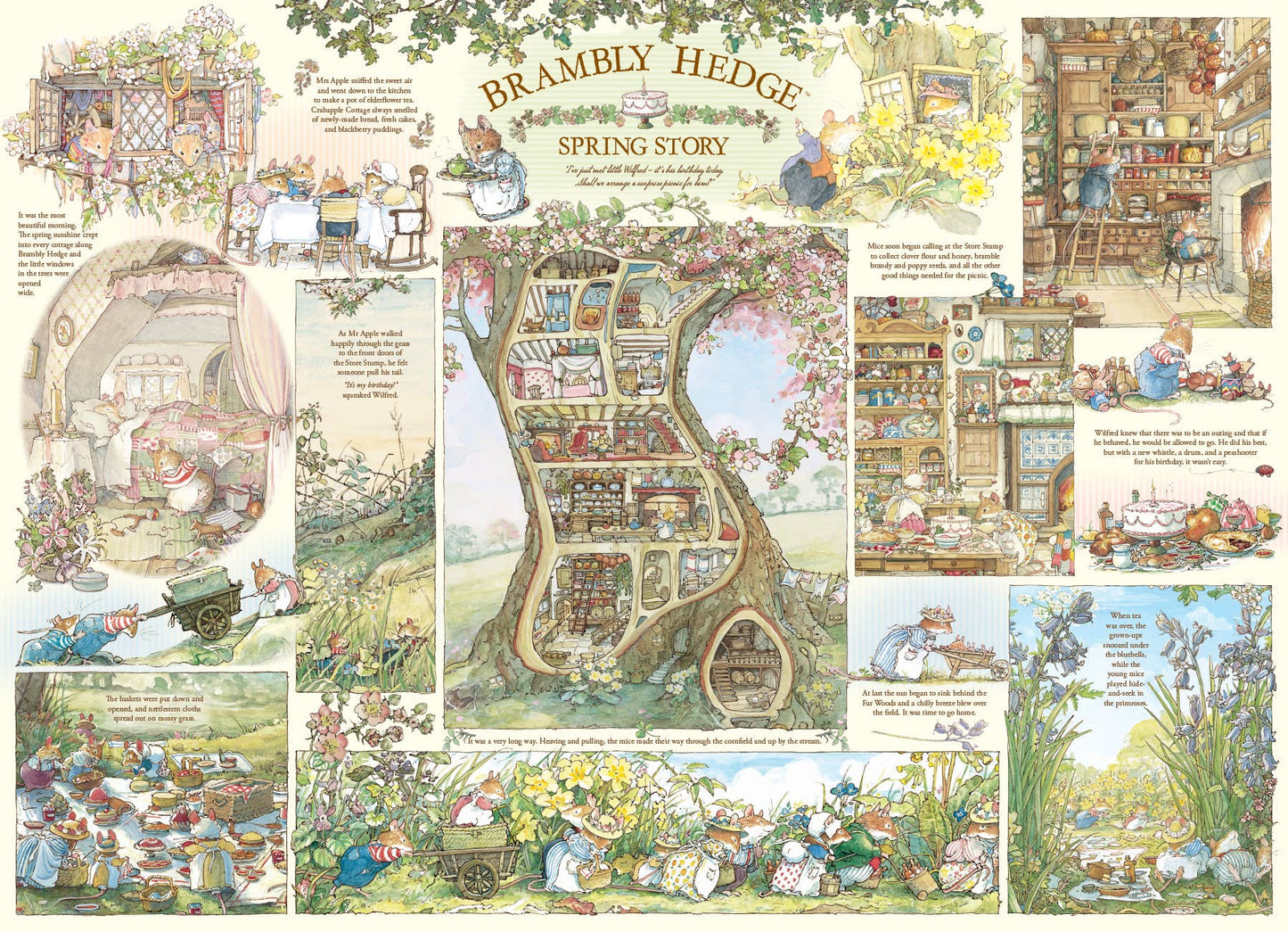 Brambly Hedge Spring Story 1000pc puzzle - The Regal Find