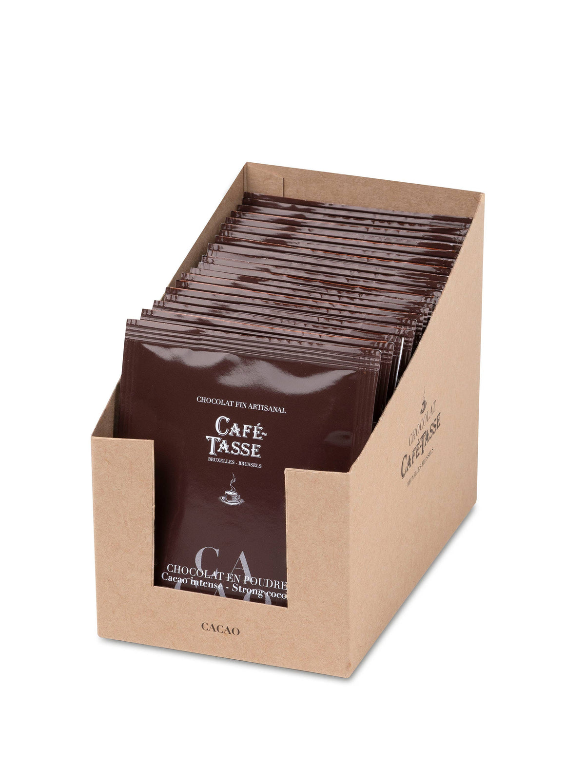 Intense flavor powdered chocolate