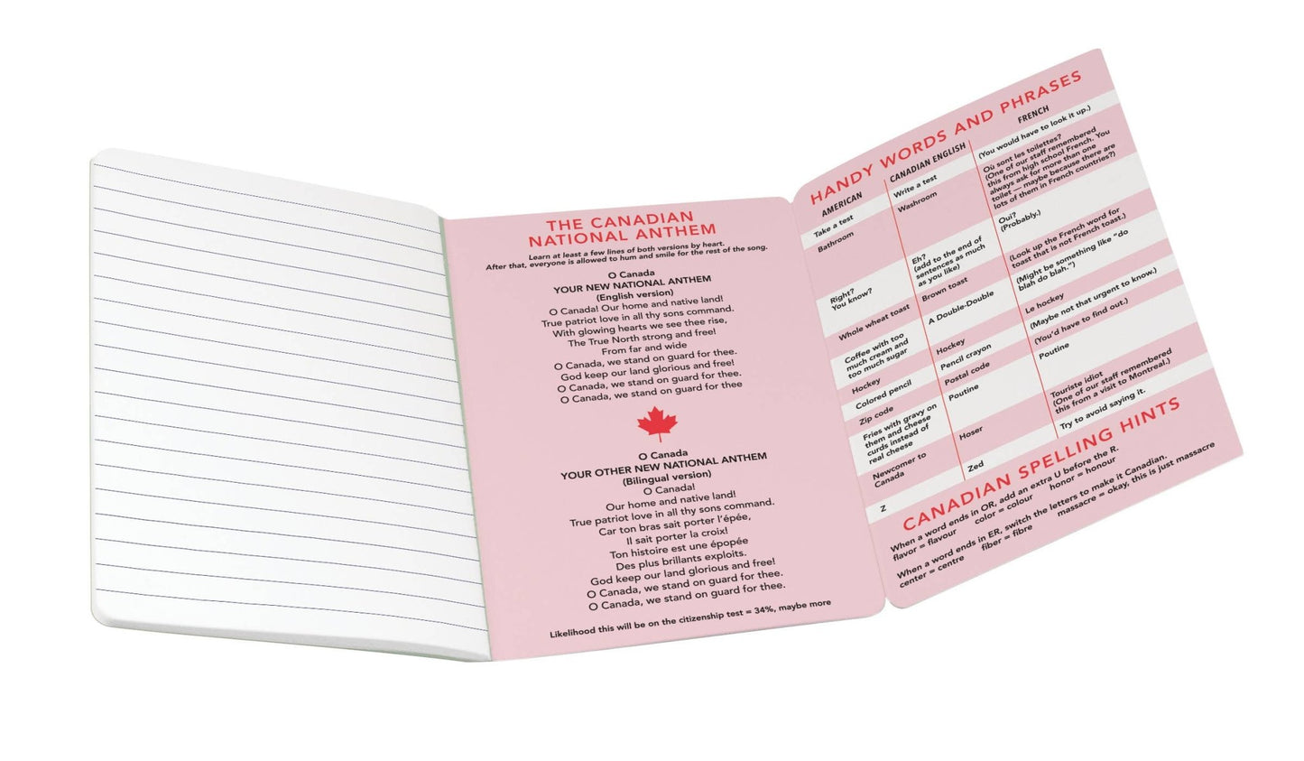 Canadian Passport Notebook - The Regal Find