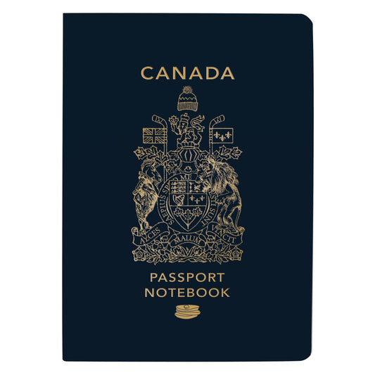 Canadian Passport Notebook - The Regal Find