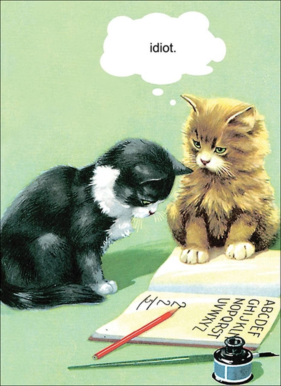Cats Make Five - Classic Friendship Card - The Regal Find