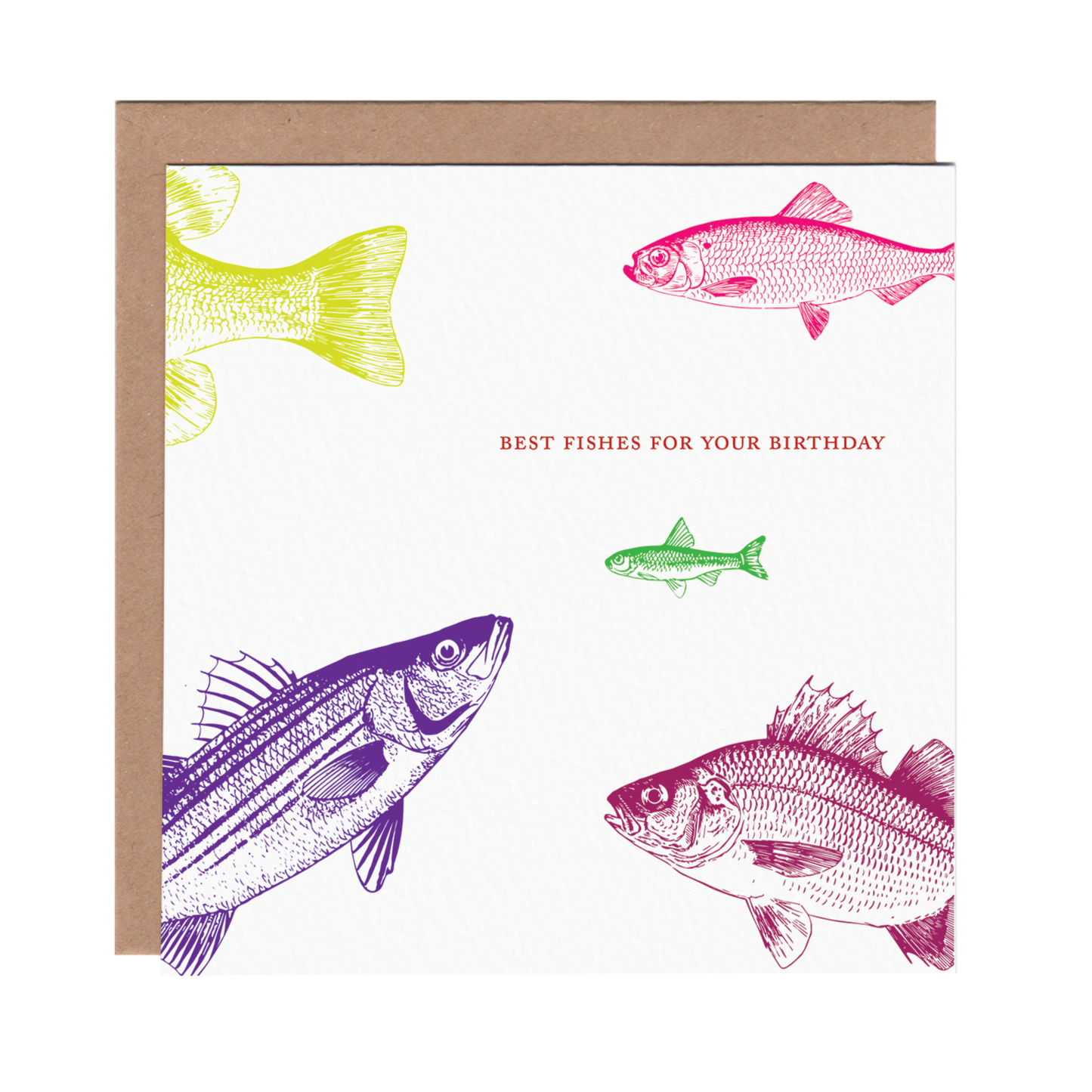 Birthday Fishes Card