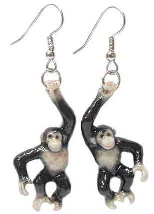 Chimp Earrings - The Regal Find