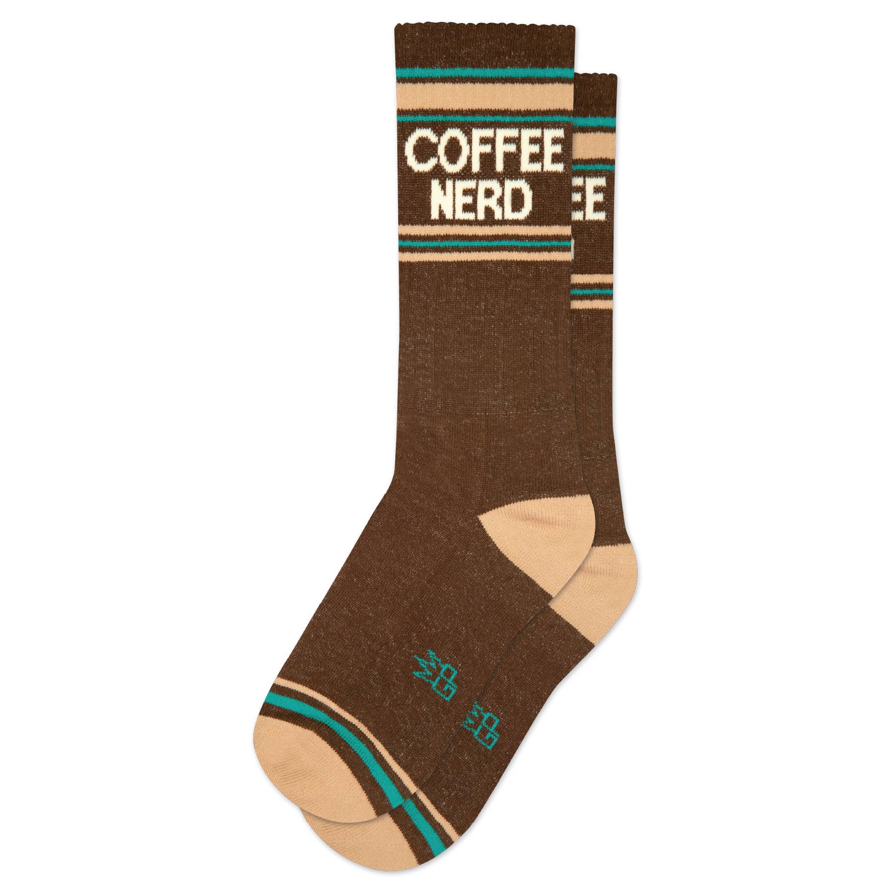 Coffee Nerd Gym Crew Socks - The Regal Find