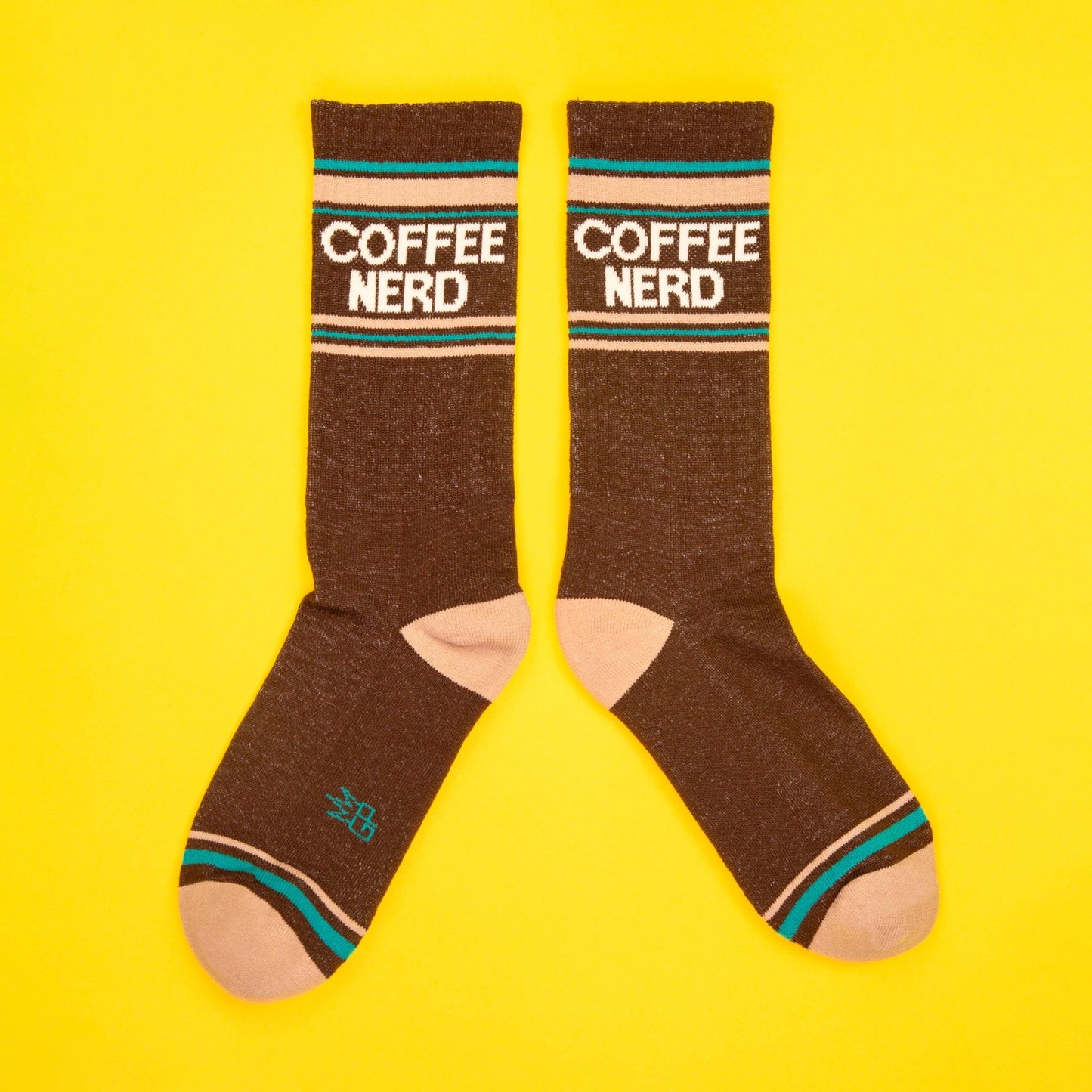 Coffee Nerd Gym Crew Socks - The Regal Find