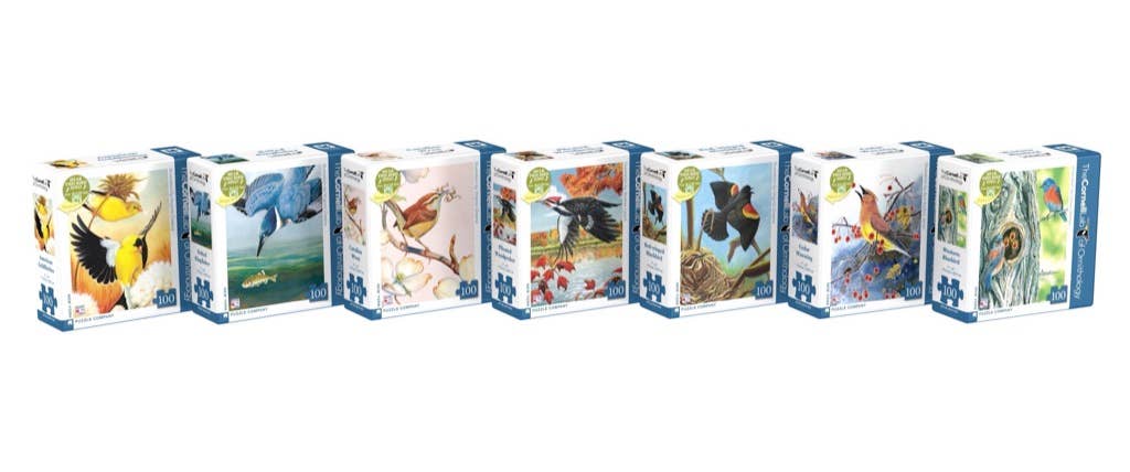 Cornell Birds Mini Puzzle Collector's Set - Set of 7 Mini Puzzle - The Regal Find