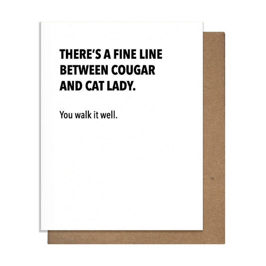 Cougar - Birthday Card - The Regal Find