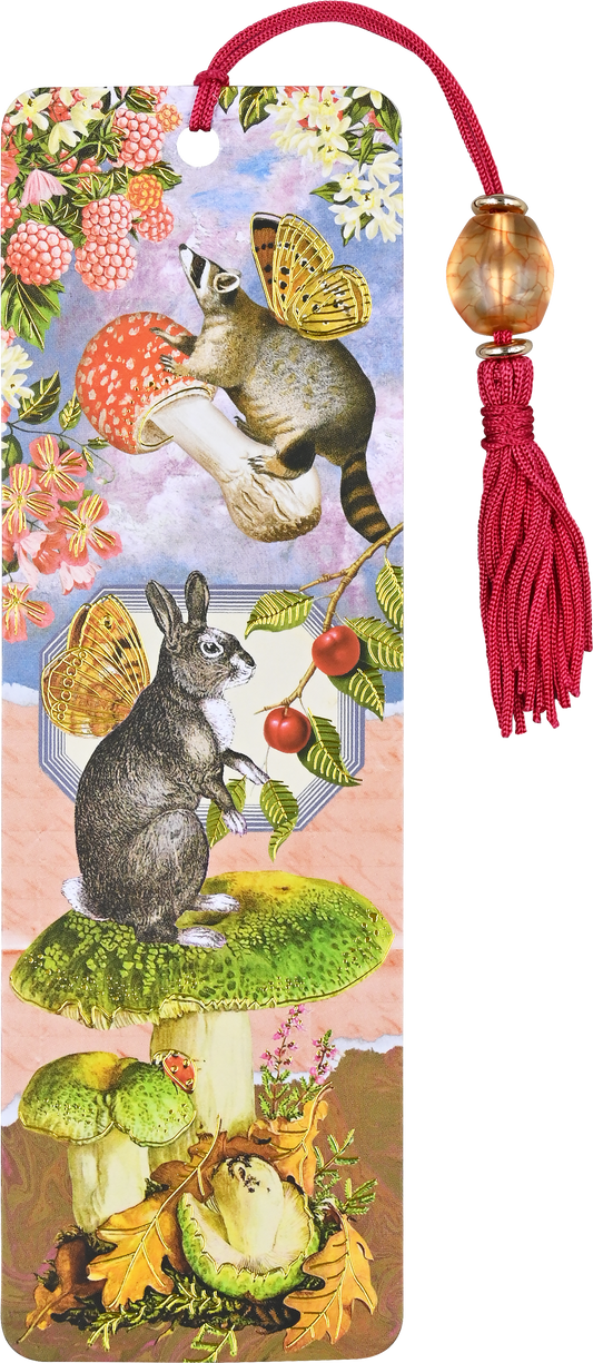 Ephemera Beaded Bookmark