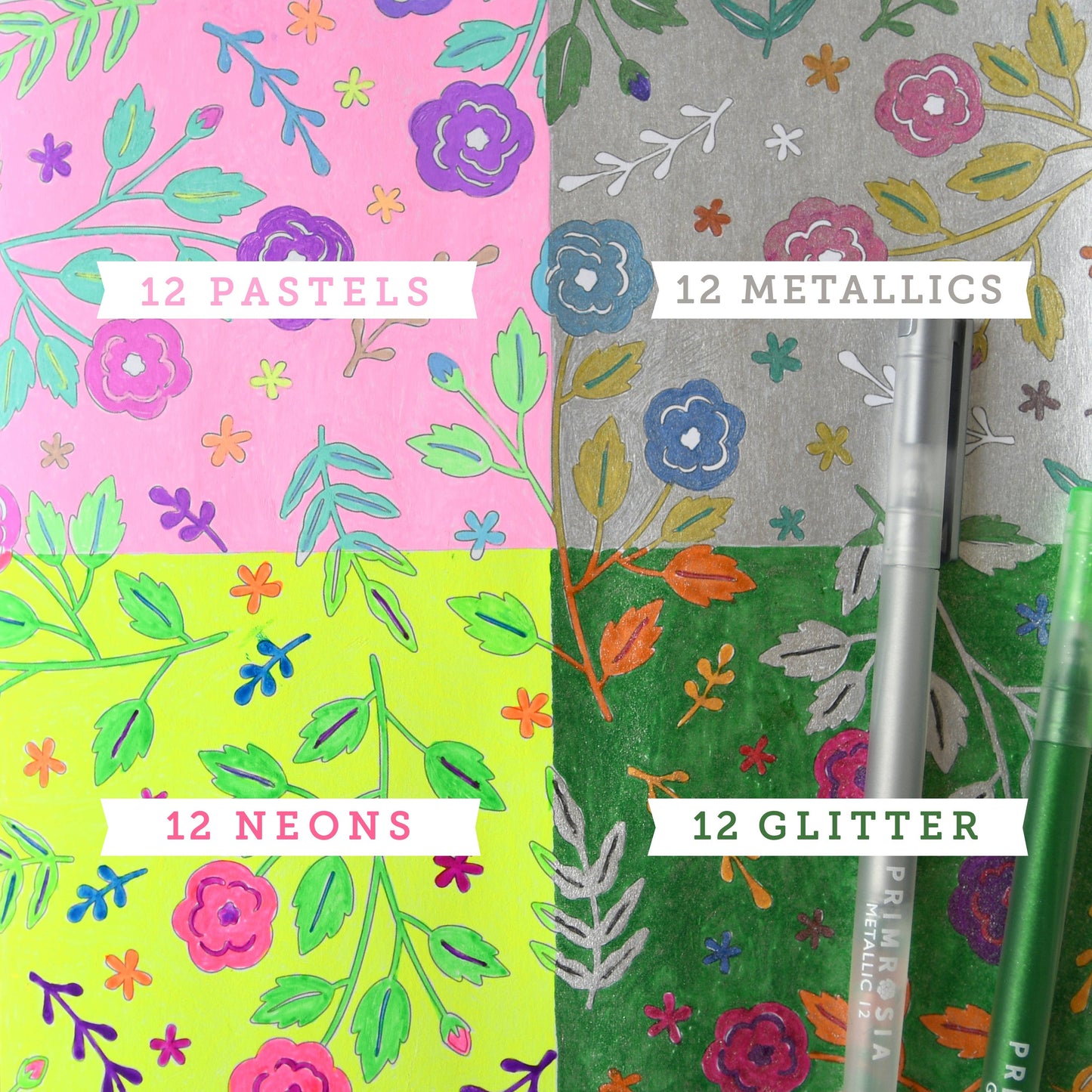 'English Garden' Gel Pens