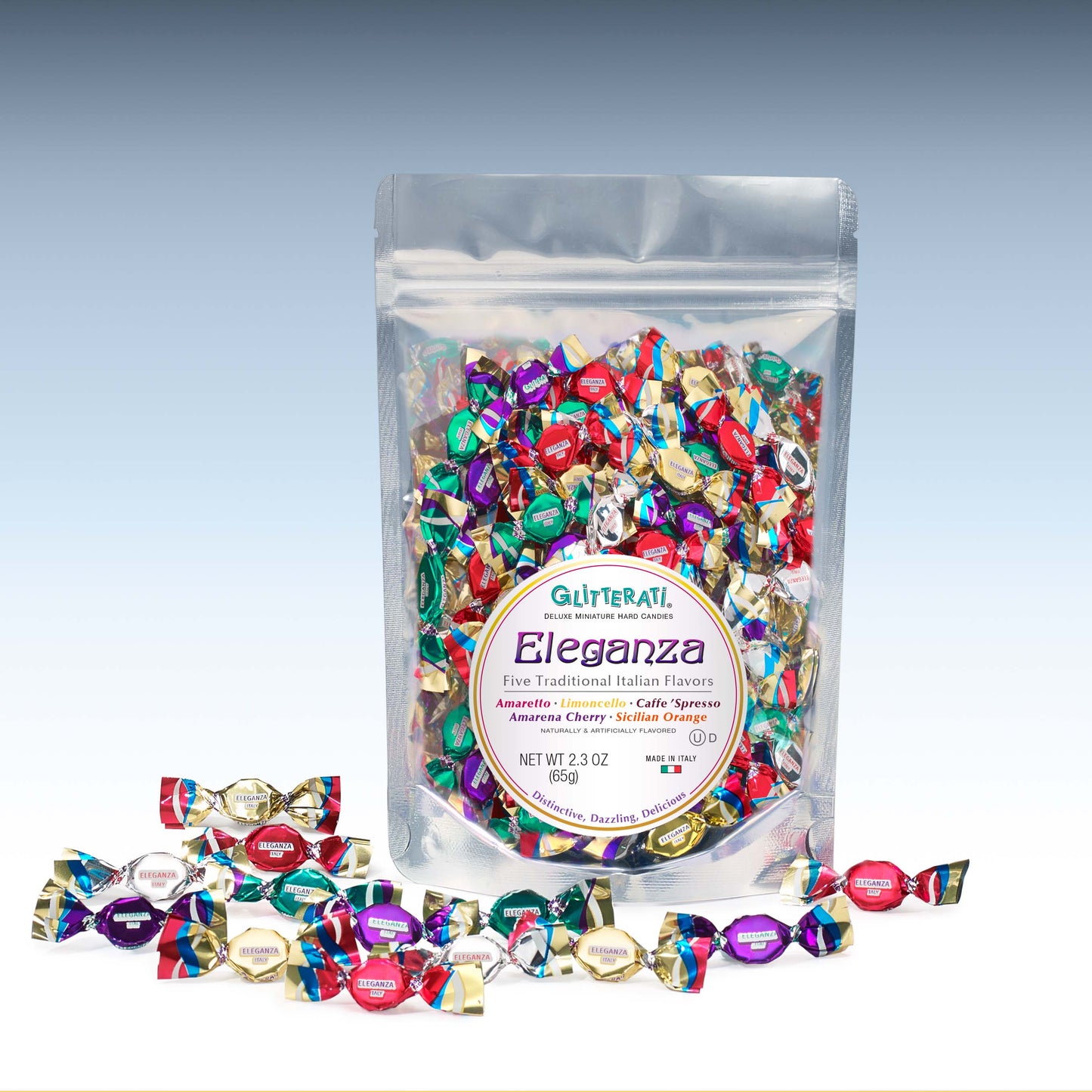 GLITTERATI “Eleganza”, 2.3 oz. - Mini Hard Candies