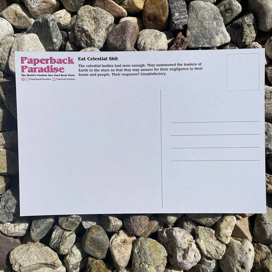 Eat Celestial Shit Postcard