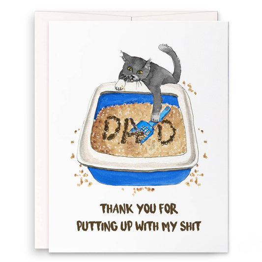 Dog Dad Shit - Funny Fathers Day Card - The Regal Find