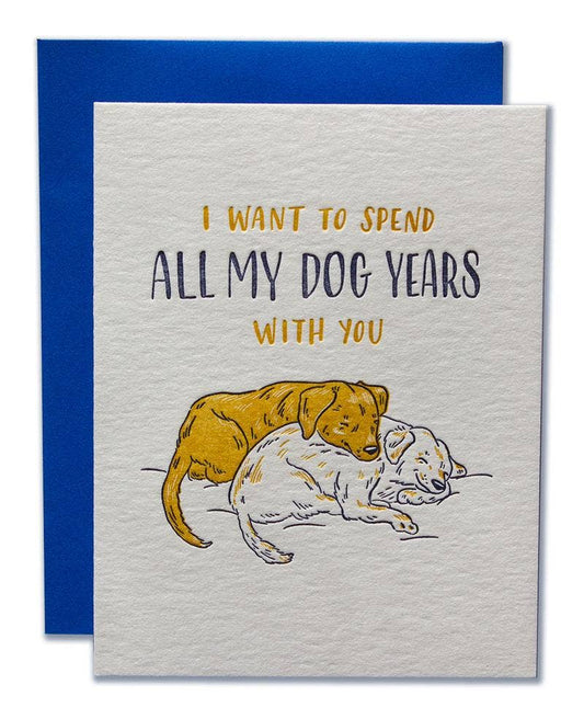 Dog Years Card - The Regal Find