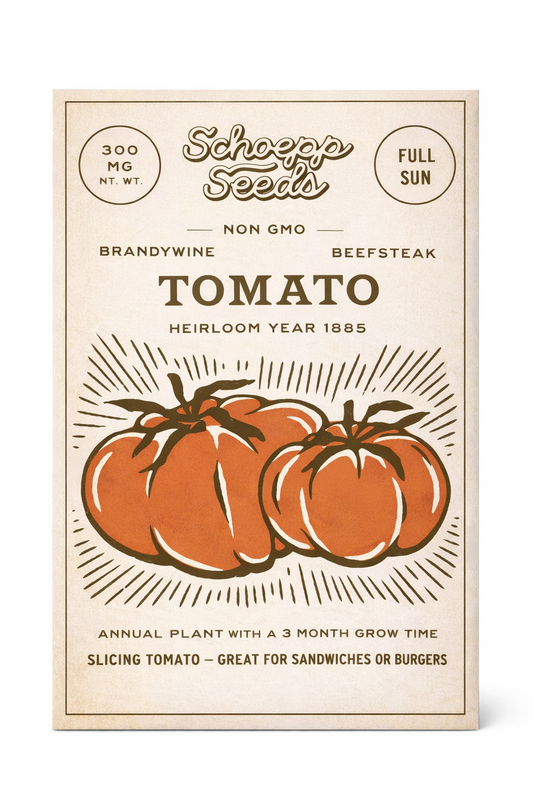 Tomato, Heirloom Garden Seed Packets