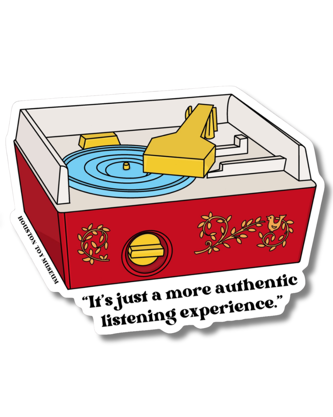 Fisher Price Record Player Sticker