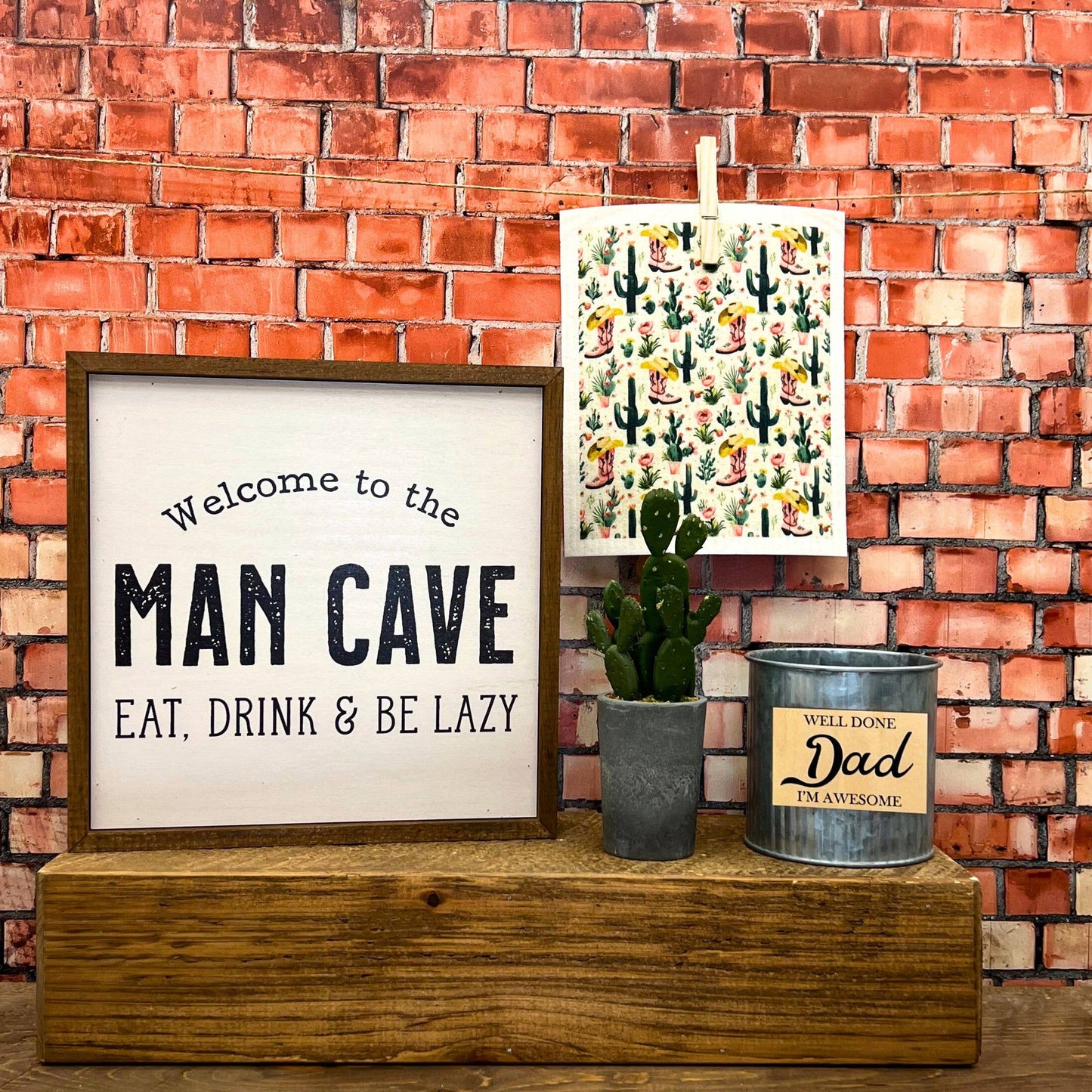 Cowgirl Boots & Hats Fun Swedish Dishcloths - Kitchen Towels