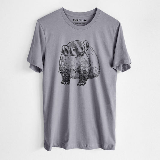 American Badger - Unisex Storm Grey T-Shirt