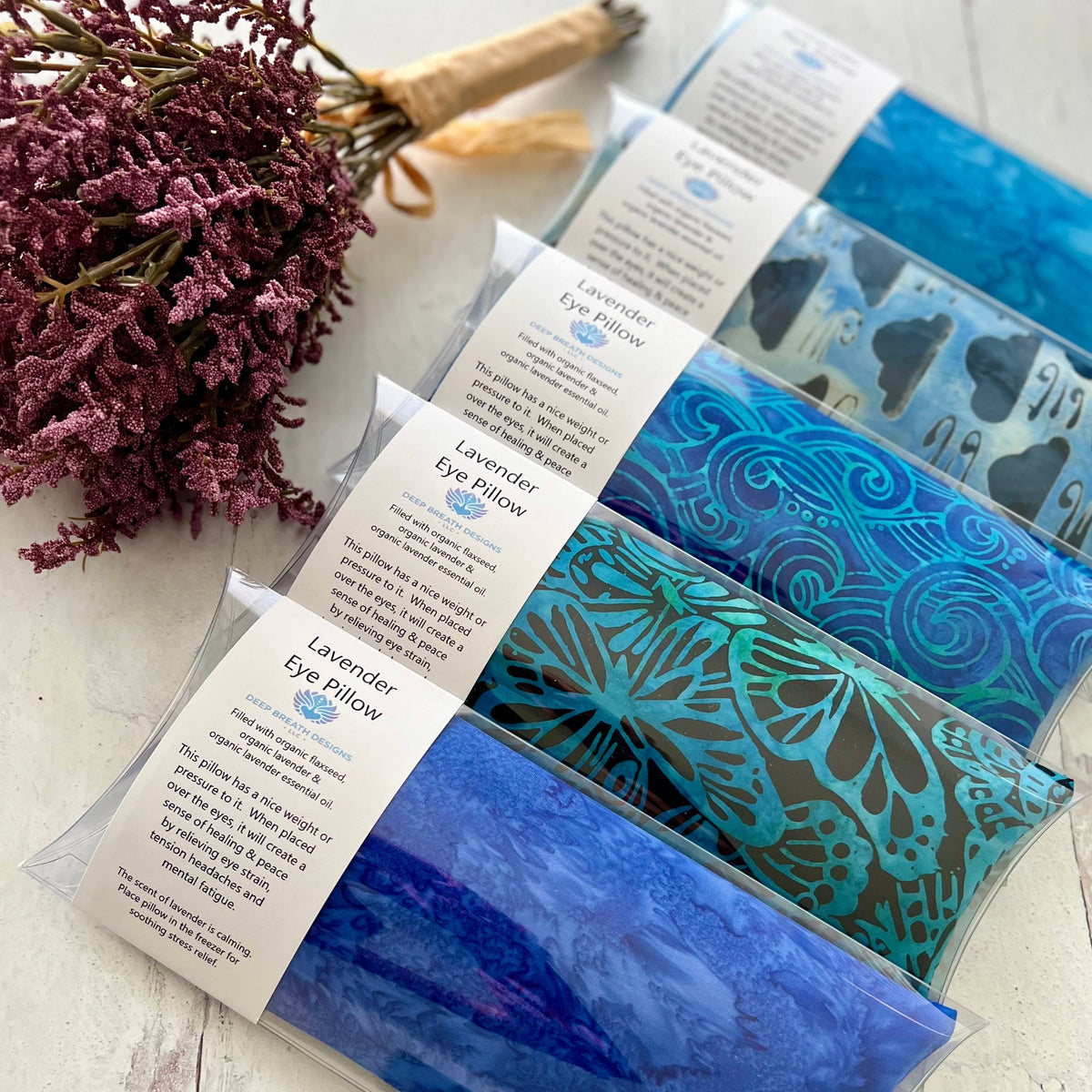 EYE PILLOW unscented/LAVENDER, hot/cold, yoga, meditation: Green / Unscented FLAXSEED ONLY