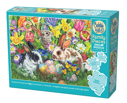 Easter Bunnies (Family) 350pc puzzle - The Regal Find