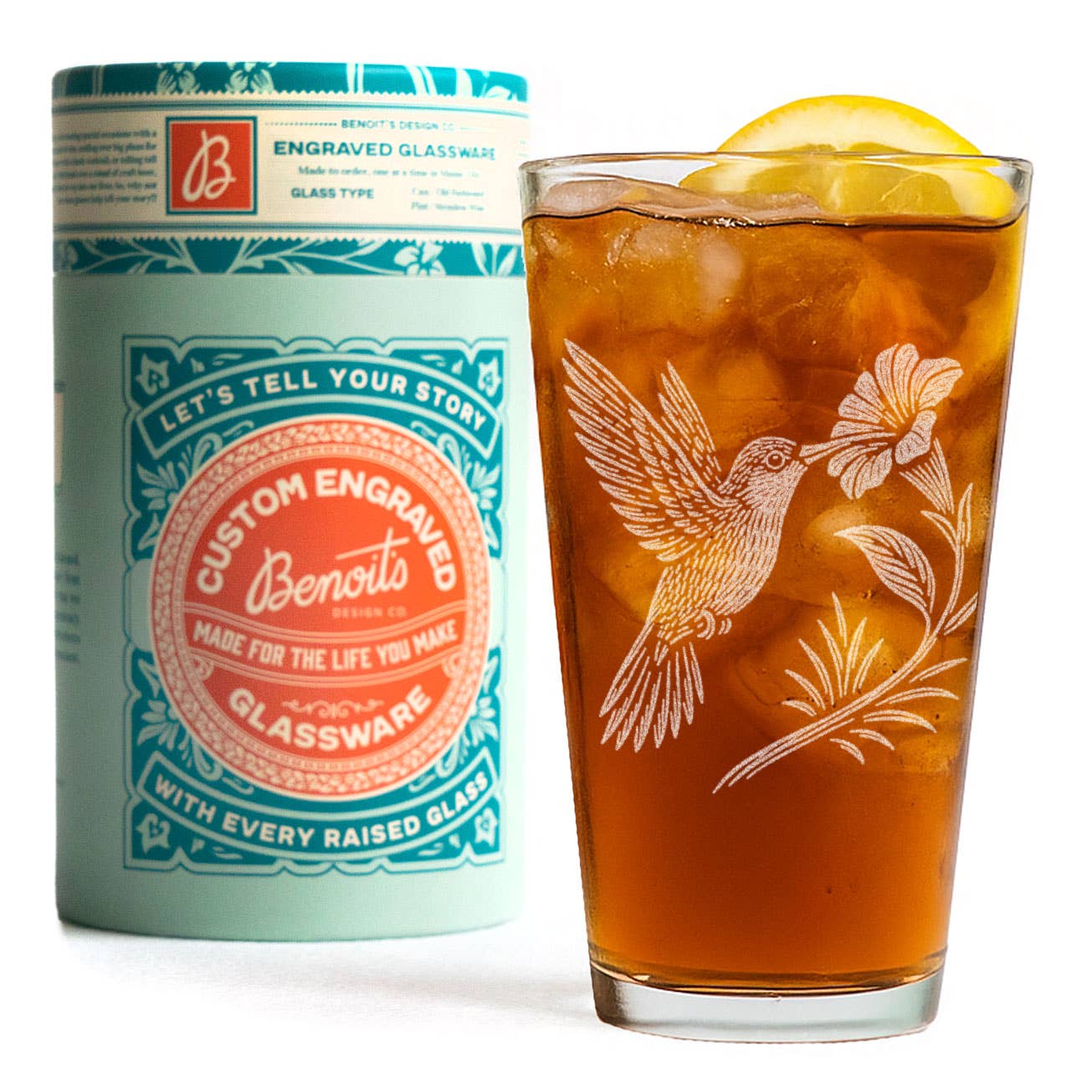 Hummingbird Glasses: Stemless Wine
