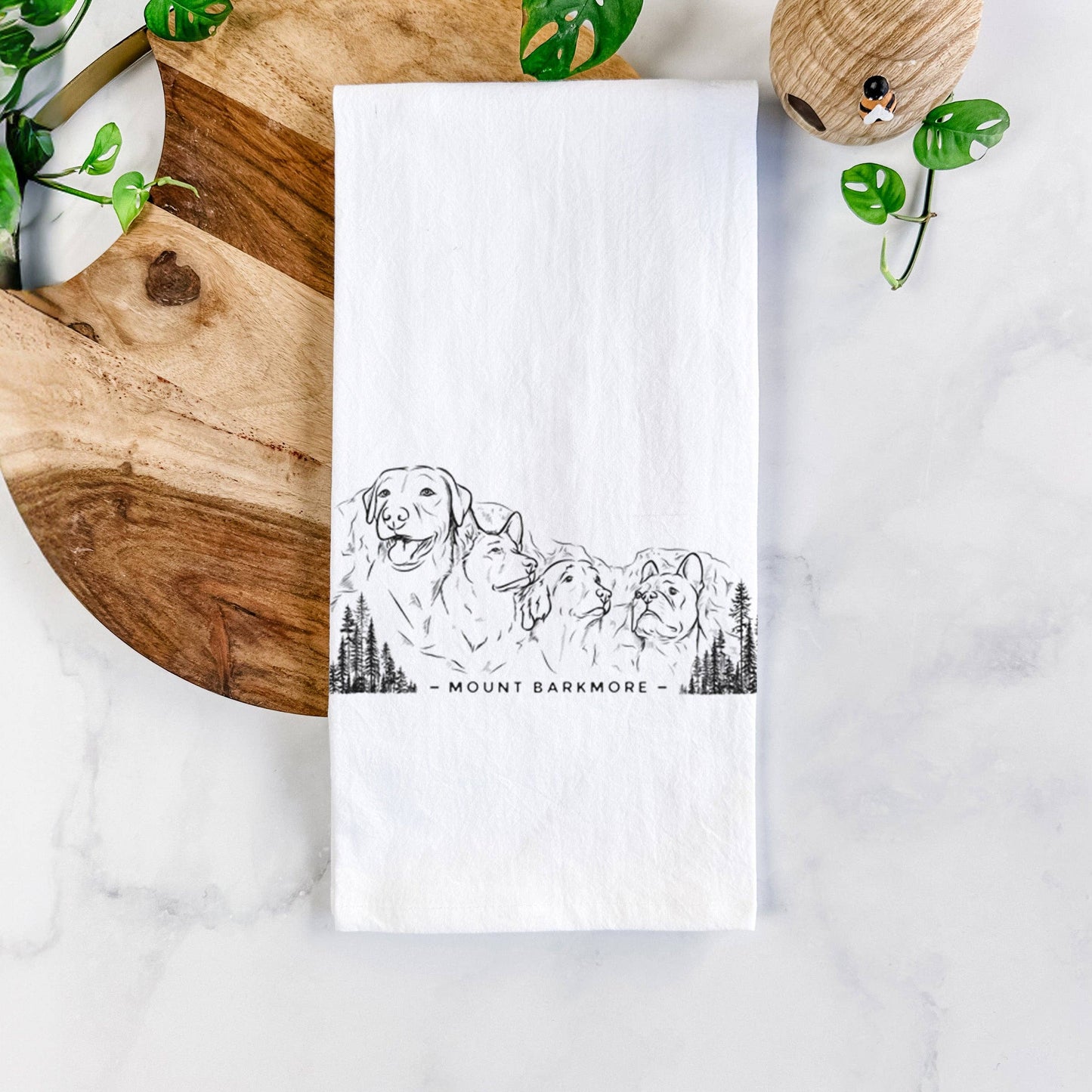 Mount Barkmore Tea Towel