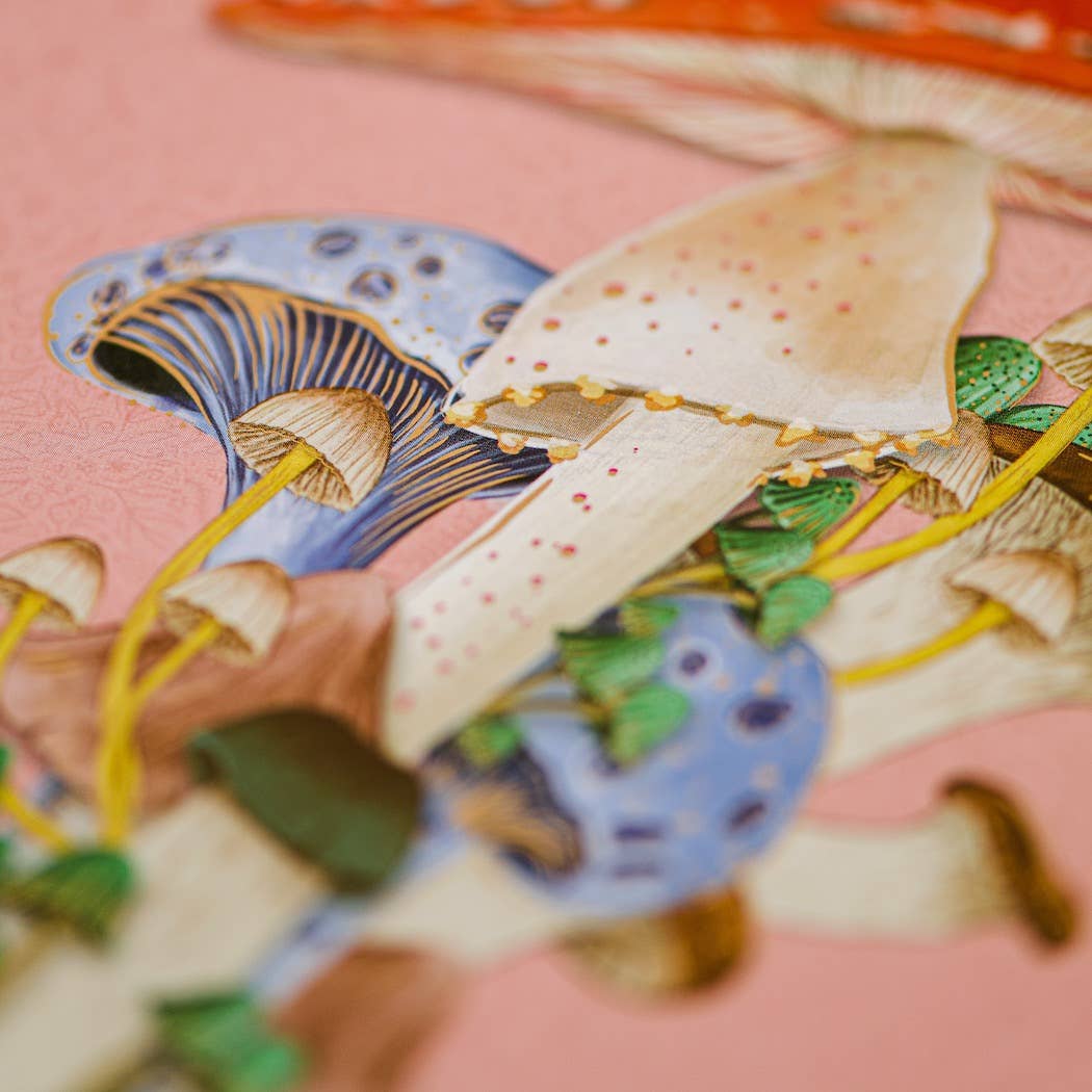 Enchanted Mushroom Cameo Puzzle - The Regal Find