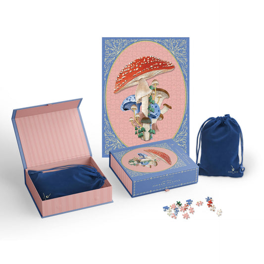 Enchanted Mushroom Cameo Puzzle - The Regal Find