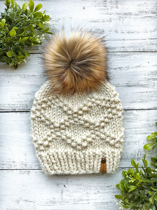 Etta Beanie: Oatmeal - The Regal Find