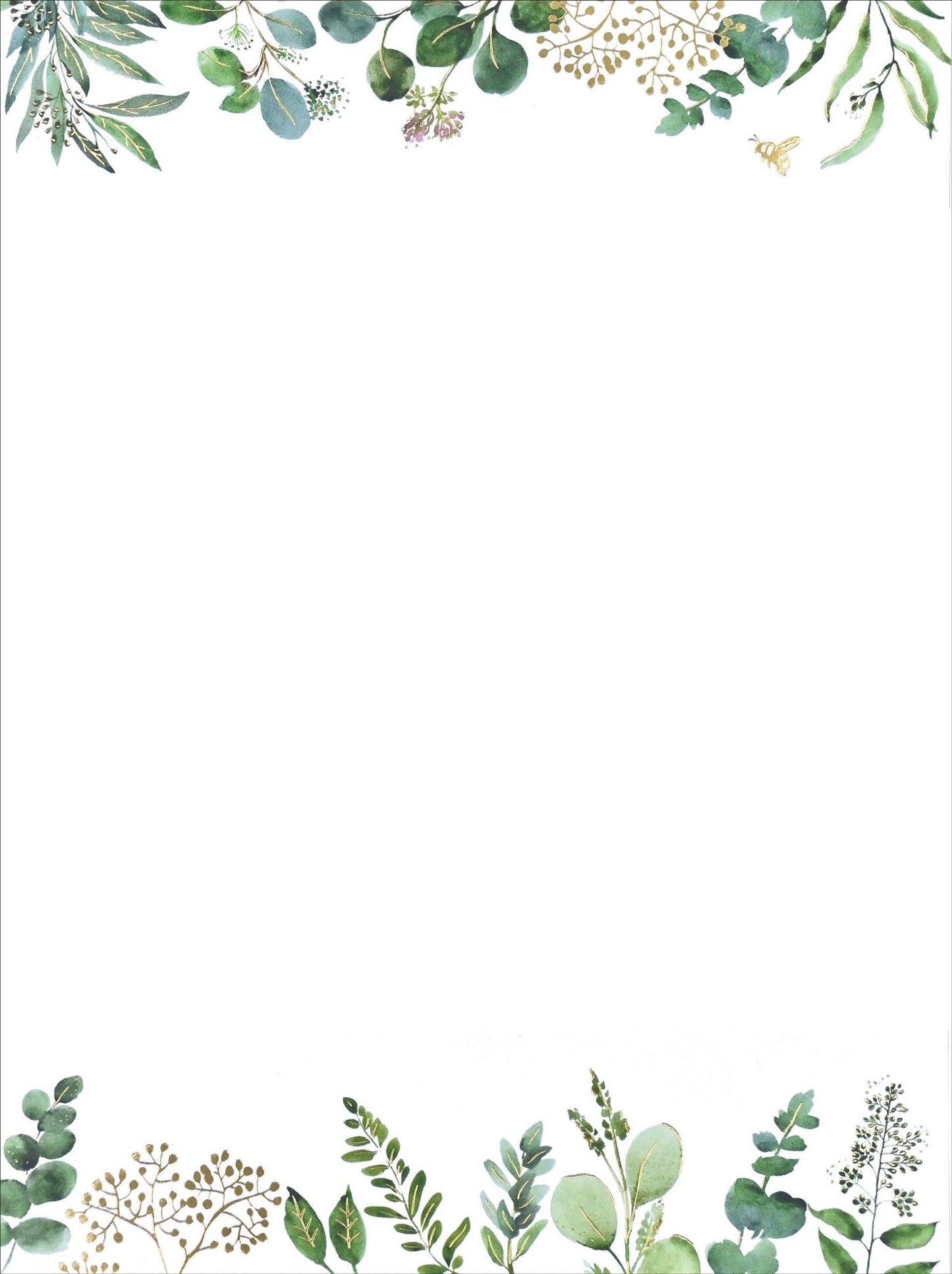 Eucalyptus Boxed Stationery - The Regal Find