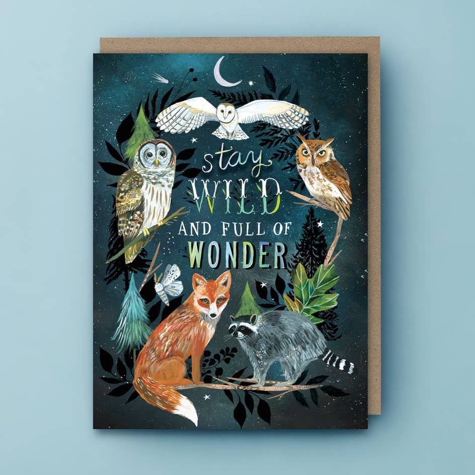 Wild Animals Birthday Card